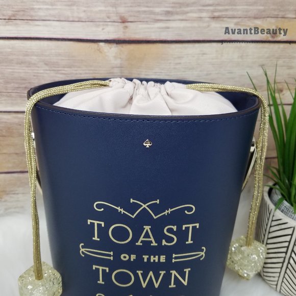 kate spade Bags Kate Spade Champagne Bucket Bag Toast Of The Town
